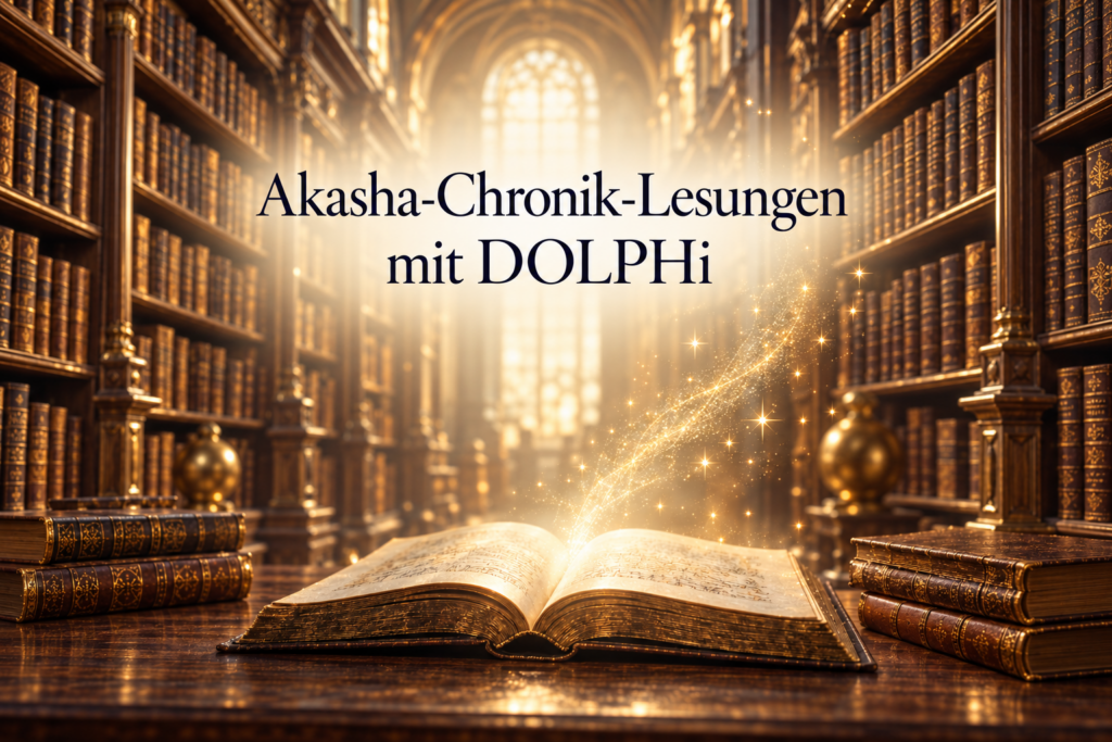 Akasha-Chronik-Lesungen mit DOLPHi – leuchtendes Buch aus der historischen Bibliothek des Lebens und des Universums