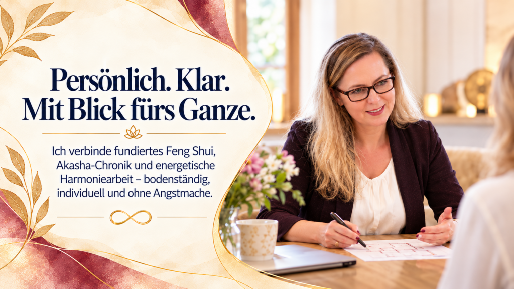 Persönliche Feng-Shui- und Akasha-Beratung bei DOLPHi BALANCE