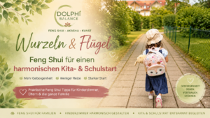 Kind mit Rucksack auf dem Weg zur Kita – Feng Shui für Kinderzimmer und einen harmonischen Kita- und Schulstart